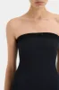 Arlo Strapless Midi Dress sold by SIR the label