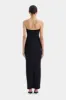 Arlo Strapless Midi Dress sold by SIR the label