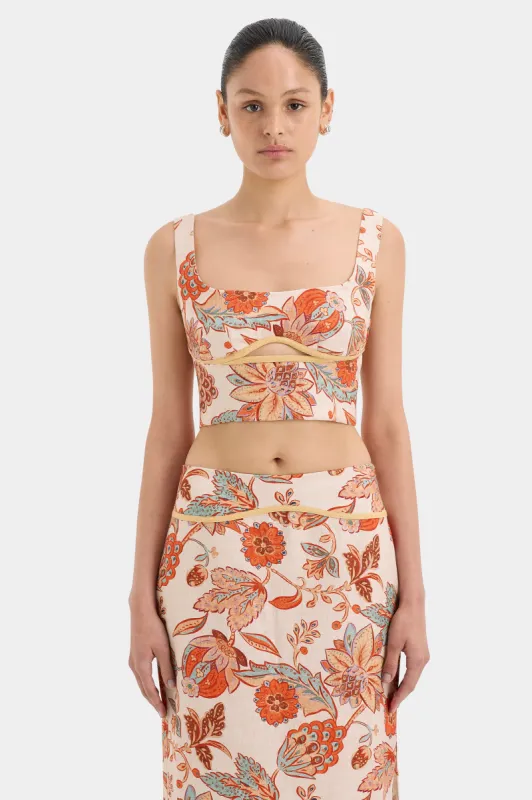 Noemi Crop sold by SIR the label