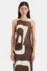 Freddie Twist Midi Dress sold by SIR the label