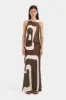 Freddie Twist Midi Dress sold by SIR the label