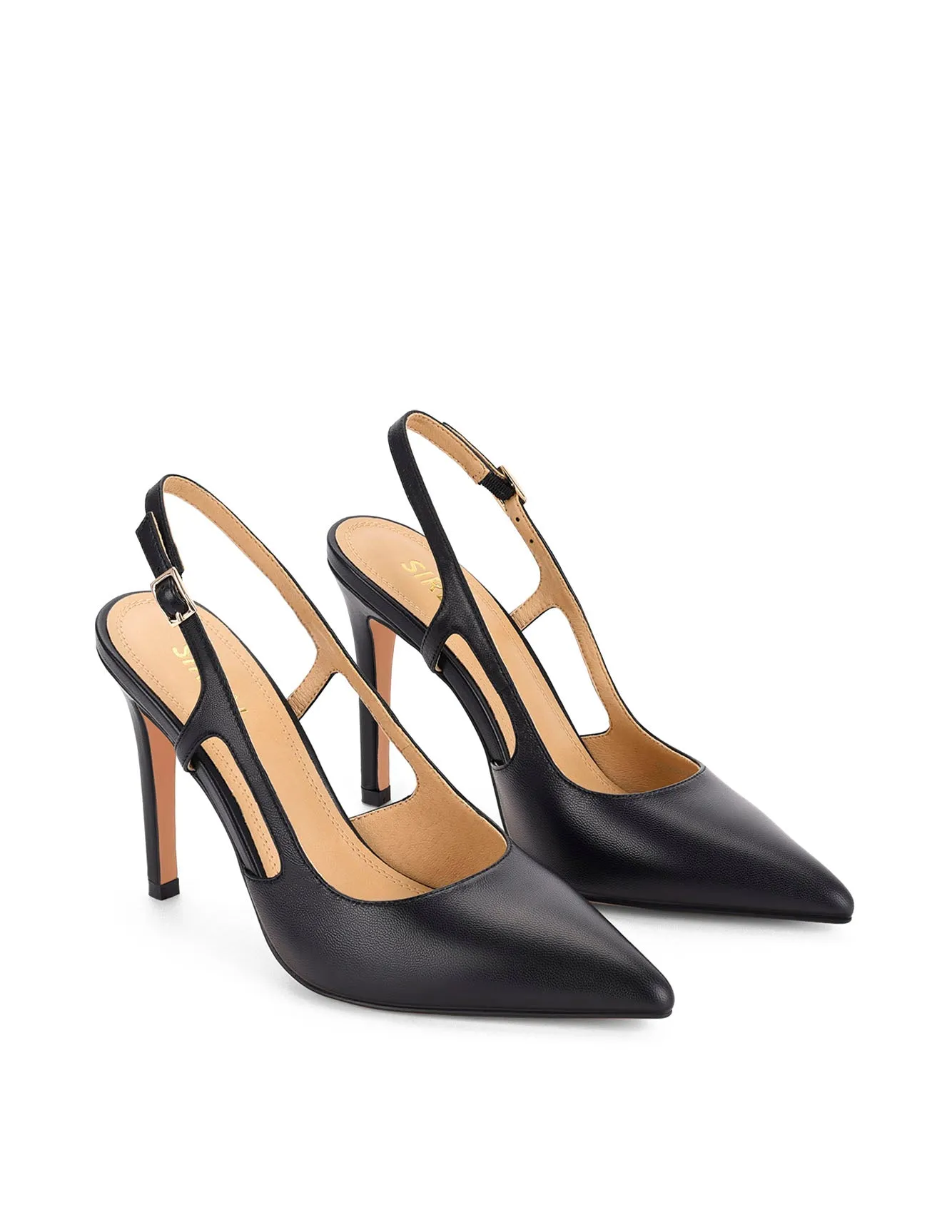 Cipriani Stiletto Pump - Black Leather sold by Siren Shoes product image thumbnail 3