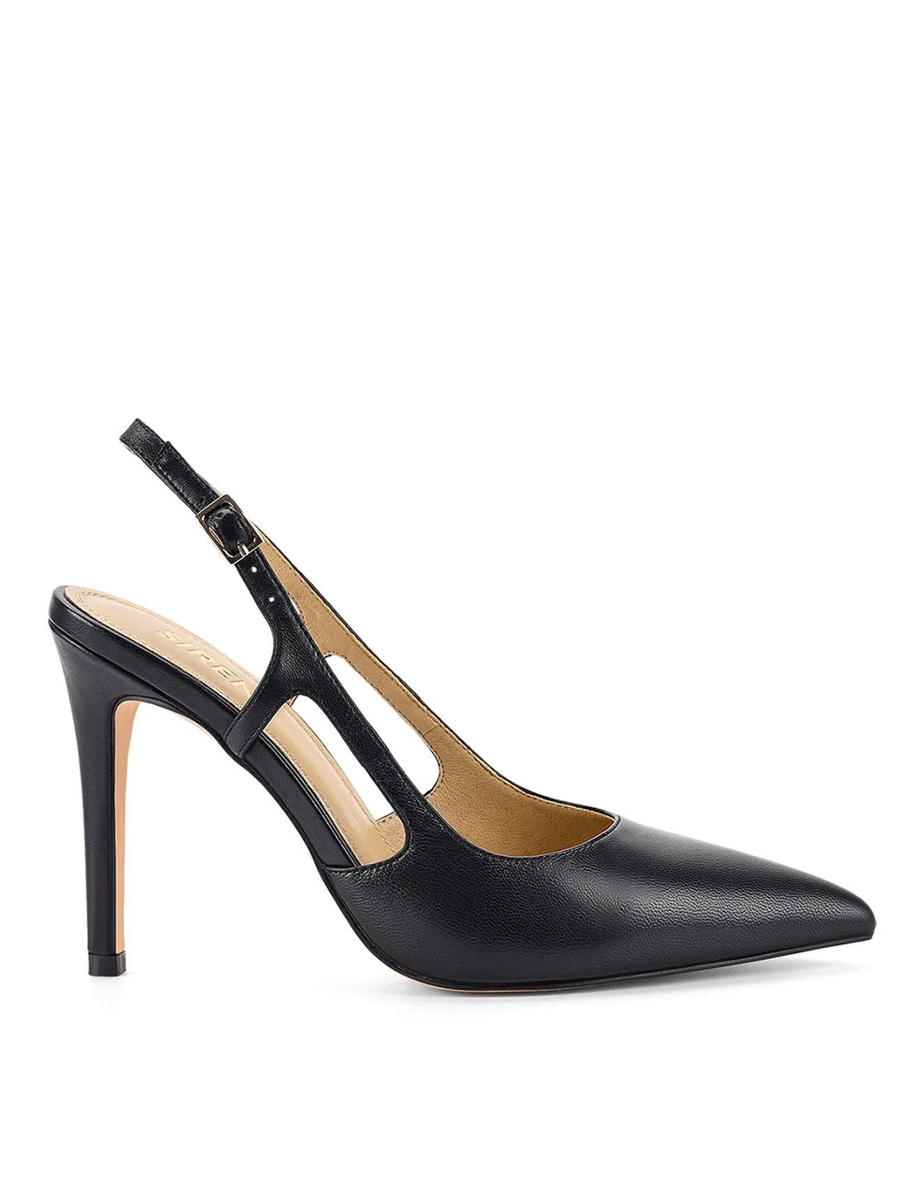 Cipriani Stiletto Pump - Black Leather sold by Siren Shoes