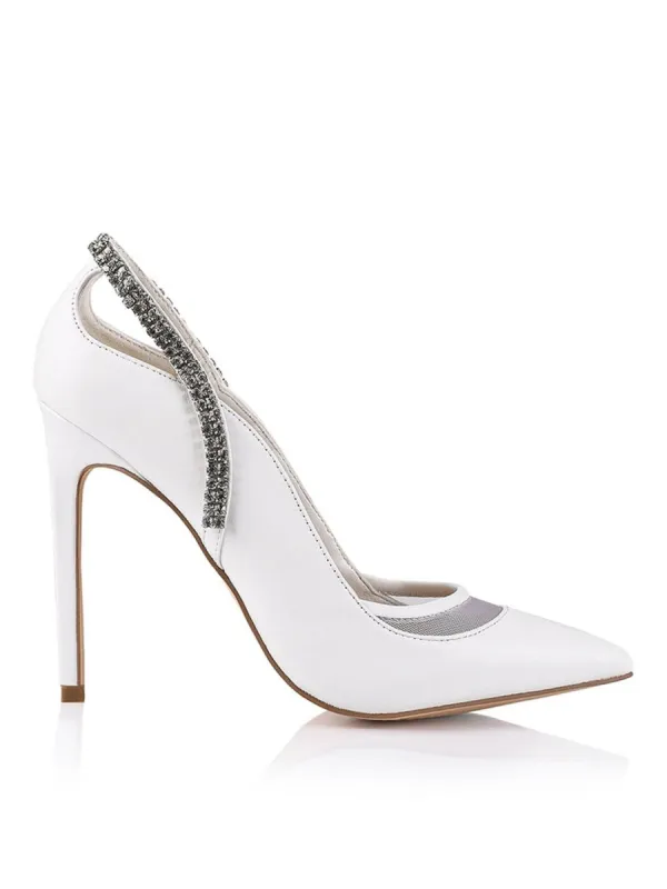 Angel - White sold by Siren Shoes