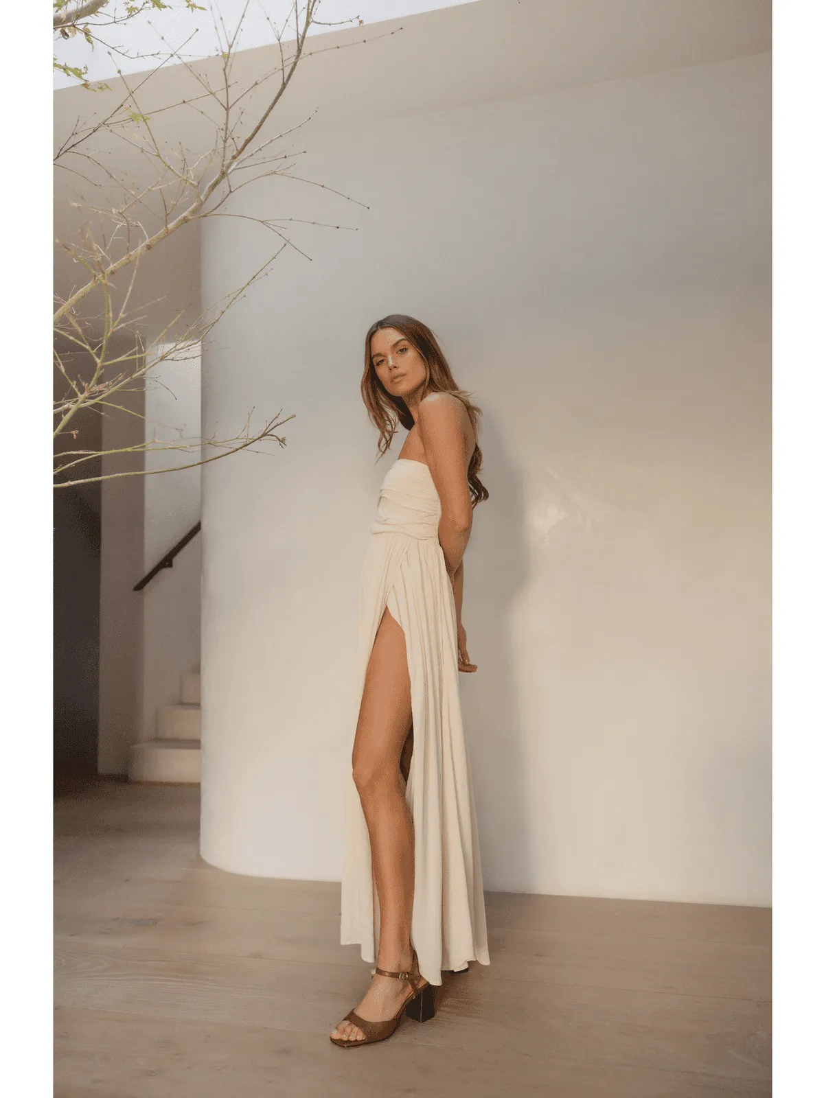 Stomp Heeled Sandals - Cinnamon Leather sold by Siren Shoes product image thumbnail 2