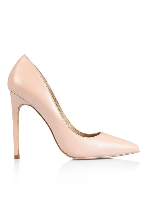 Anabelle Stiletto Pumps - 07 Seashell Kid sold by Siren Shoes