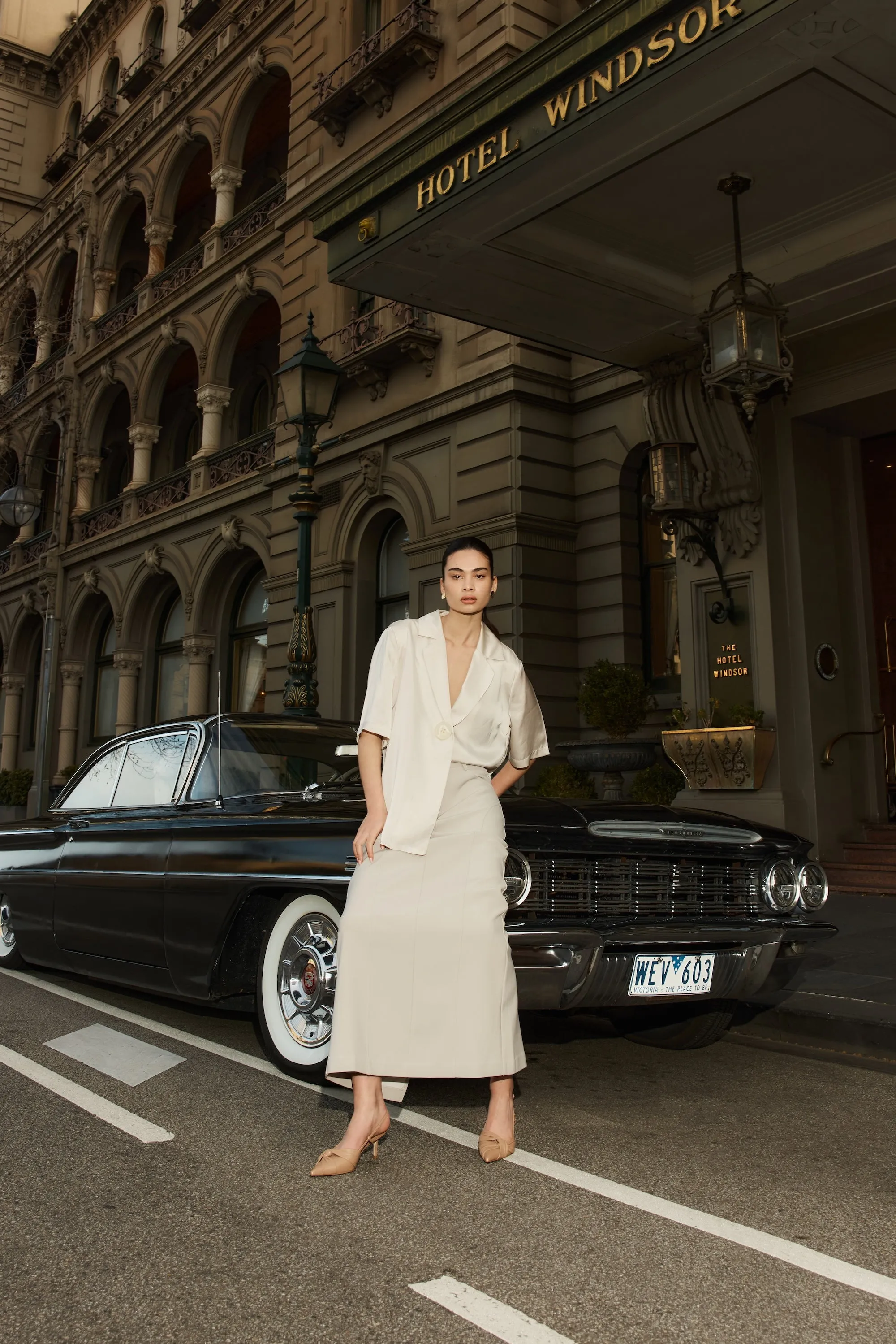 Yonder Slingback Kitten Heels - Almond Tan Leather sold by Siren Shoes product image thumbnail 3