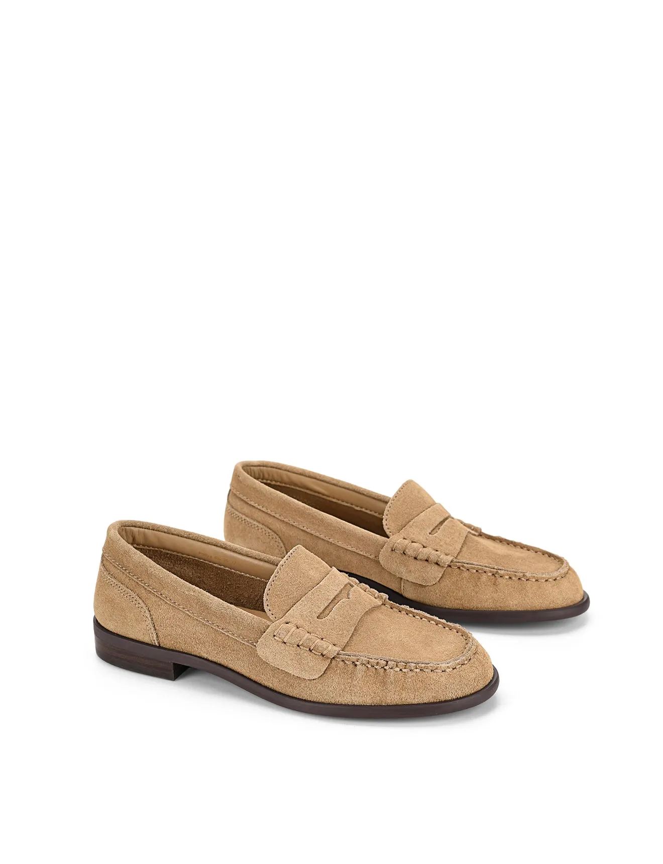 Paddy Loafers - Taupe Suede sold by Siren Shoes product image thumbnail 2