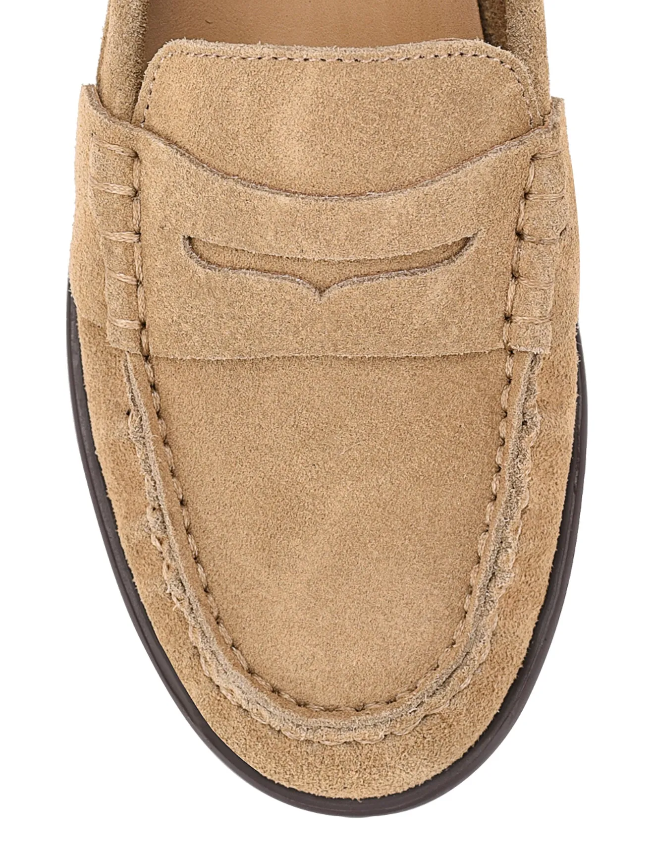 Paddy Loafers - Taupe Suede sold by Siren Shoes product image thumbnail 4