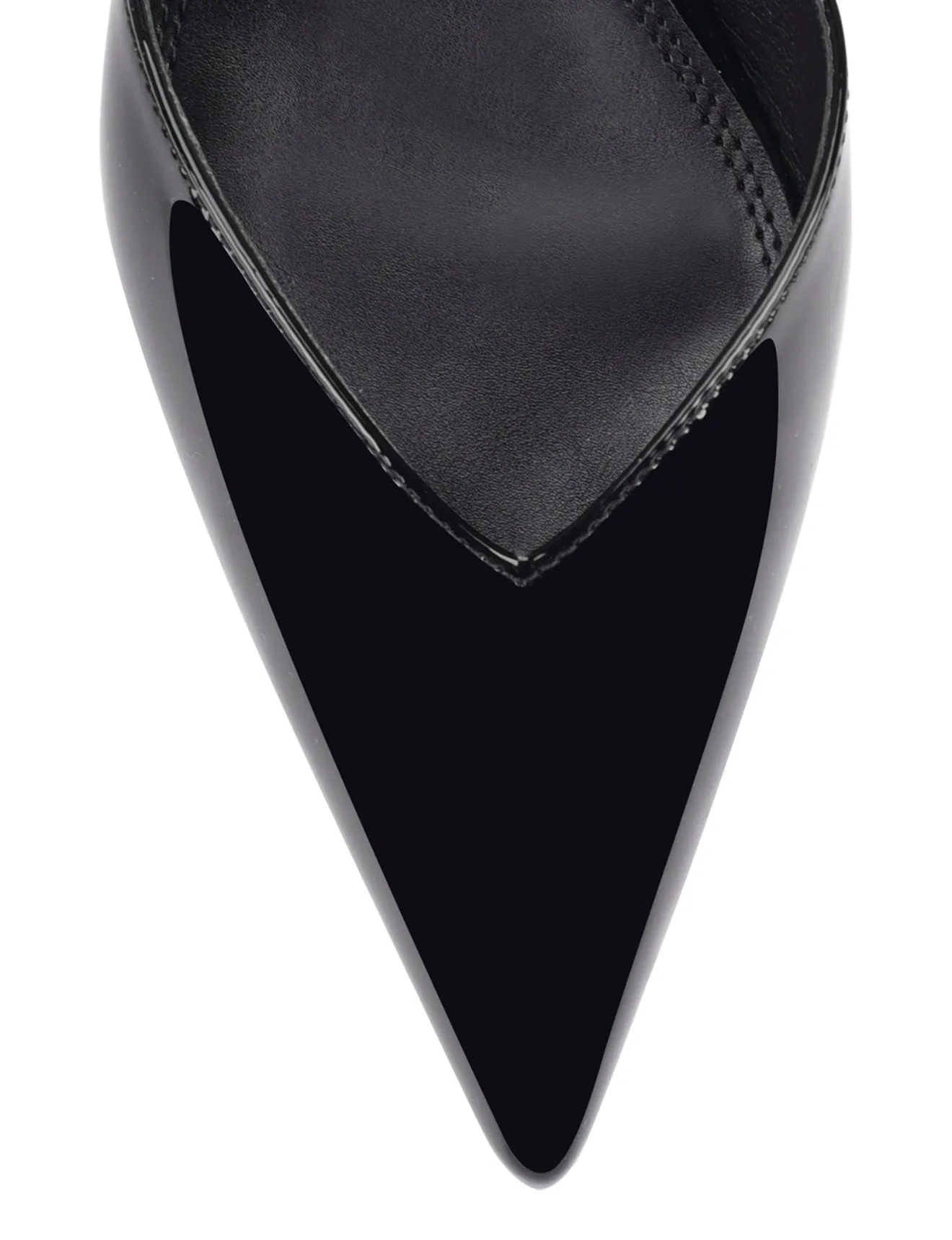 Yoco Slingback Kitten Heels - Black Patent Leather sold by Siren Shoes product image thumbnail 4