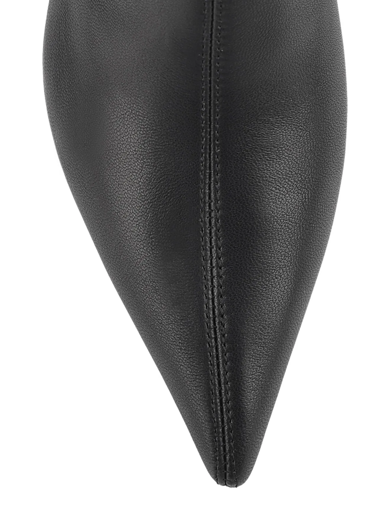 Yanet Ankle Boots - Black Stretch Leather sold by Siren Shoes product image thumbnail 5