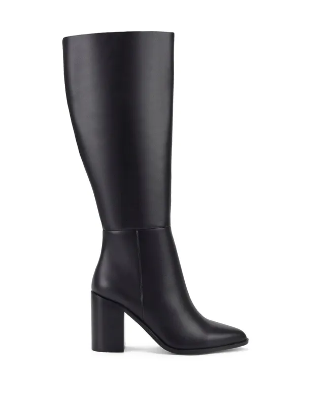 Ridley Long Boots - Black Leather sold by Siren Shoes
