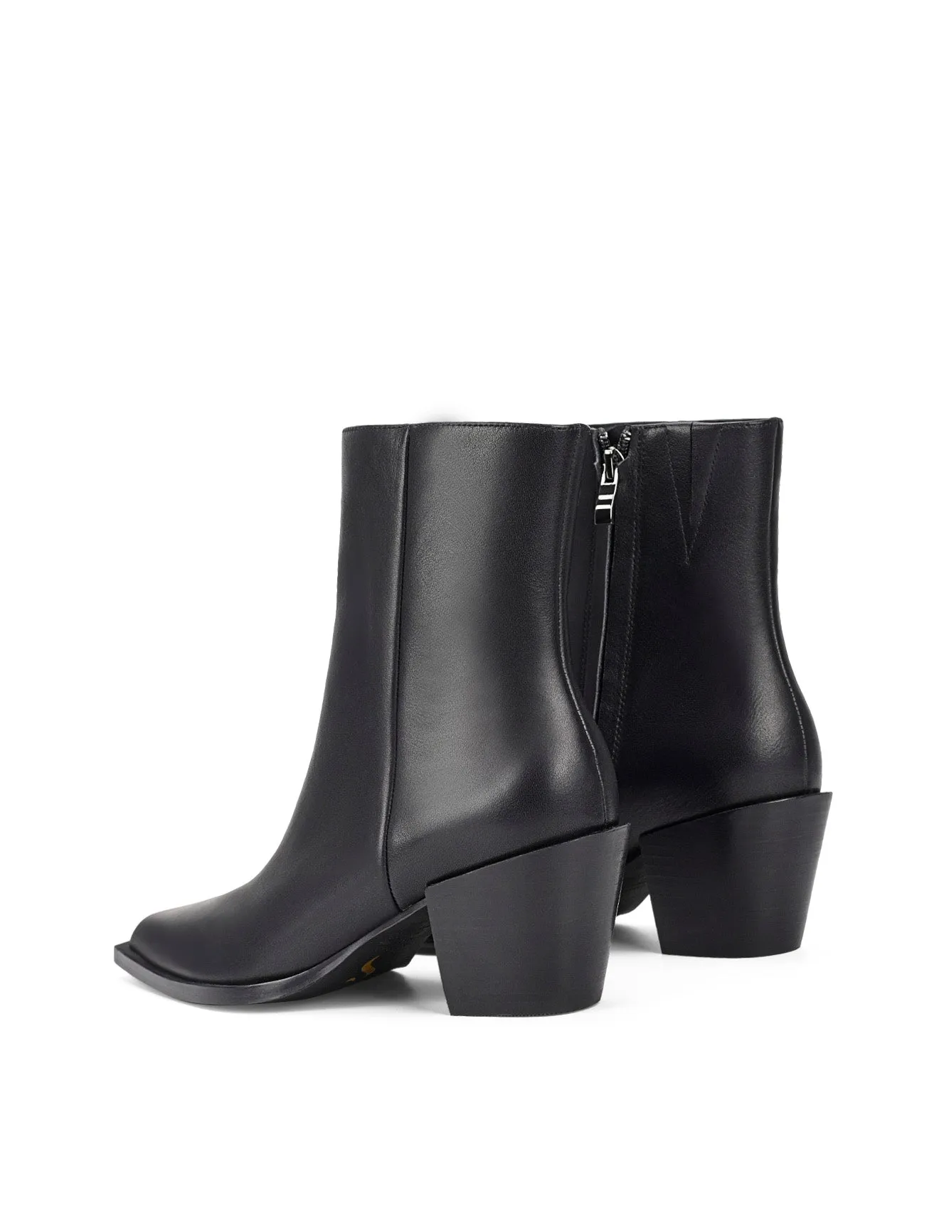 Roger Ankle Boots - Black Leather sold by Siren Shoes product image thumbnail 3