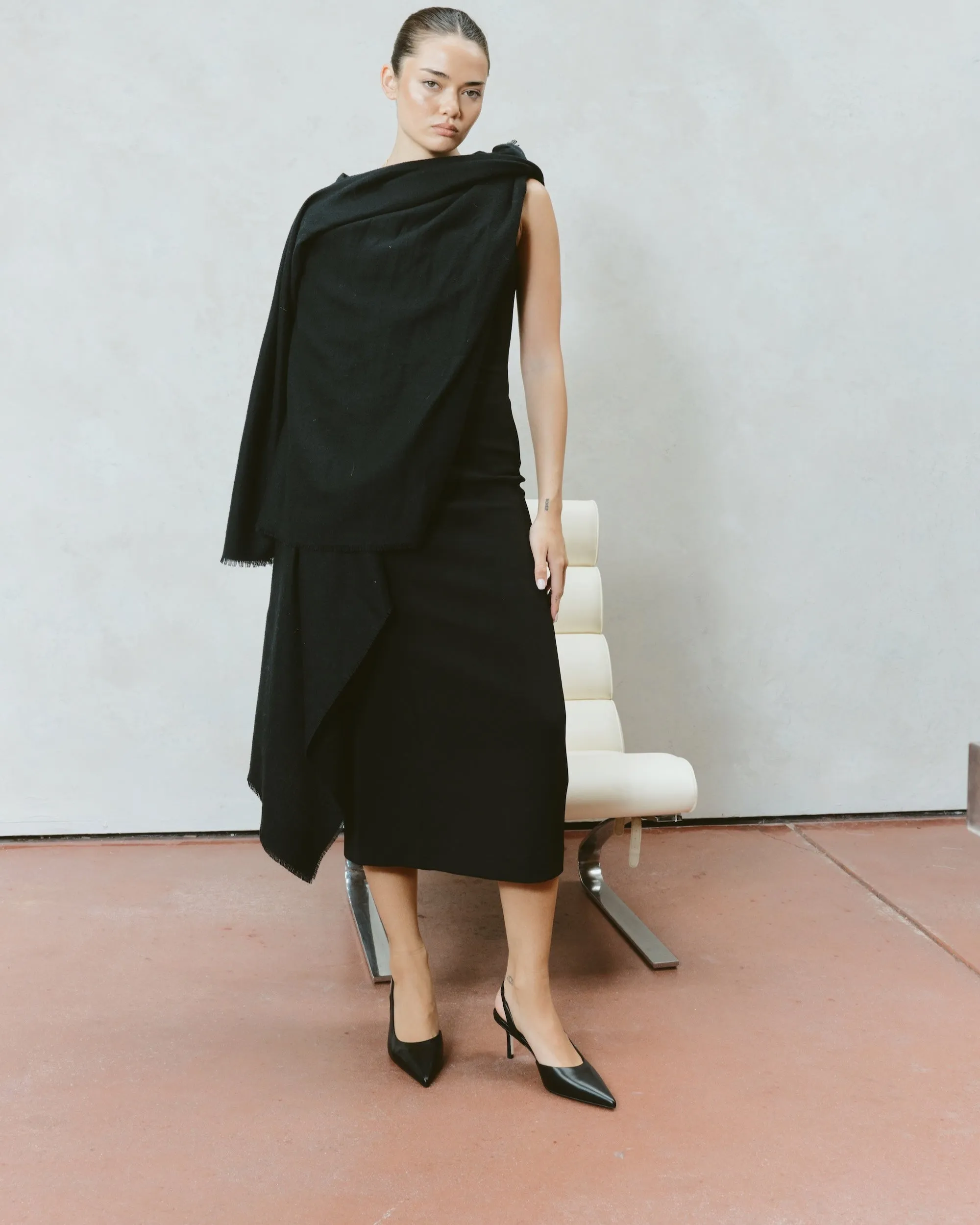 Yoselyn Dorsay Slingbacks - Black Leather sold by Siren Shoes product image thumbnail 4