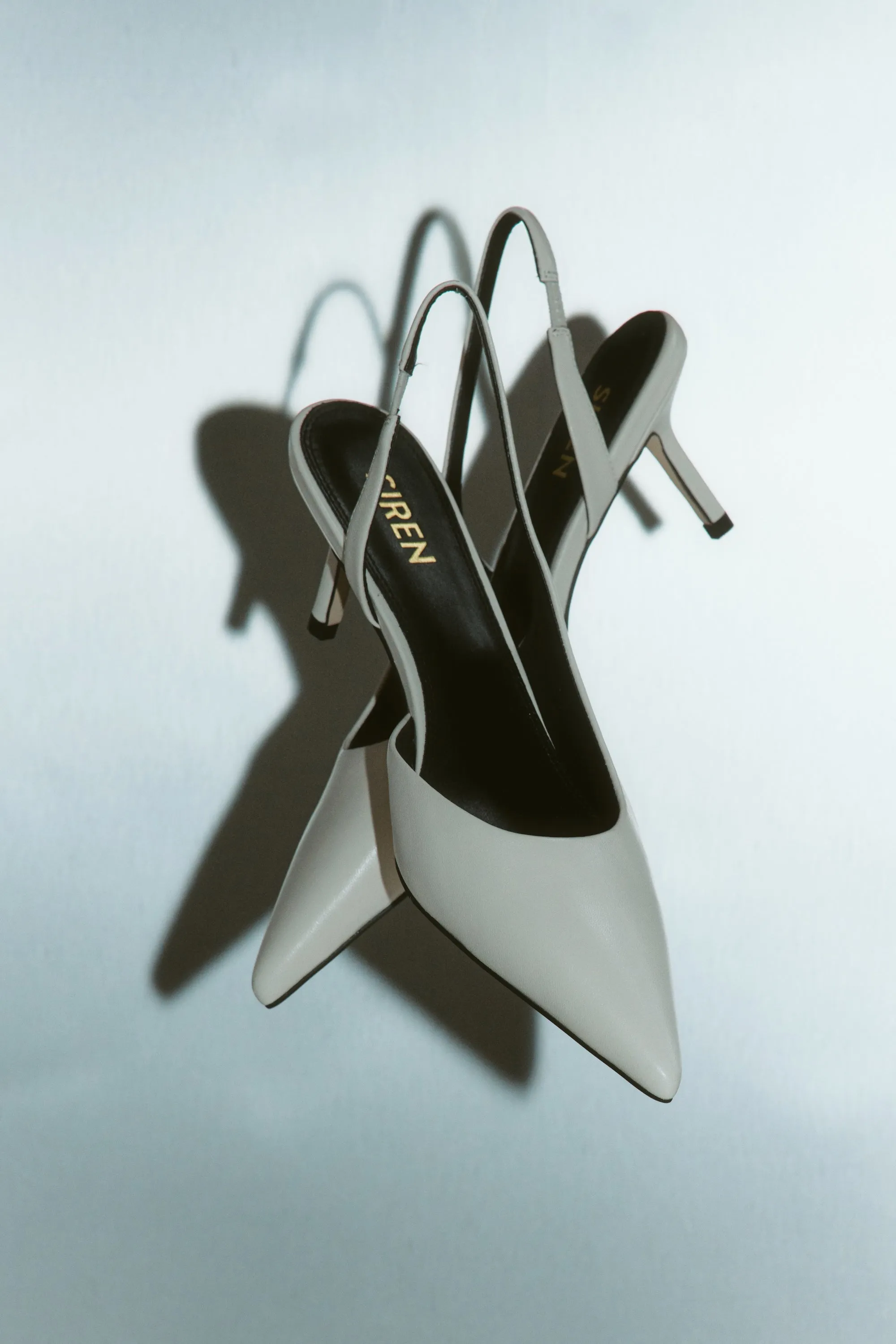 Yoselyn Dorsay Slingbacks - Chalk White Leather sold by Siren Shoes product image thumbnail 2