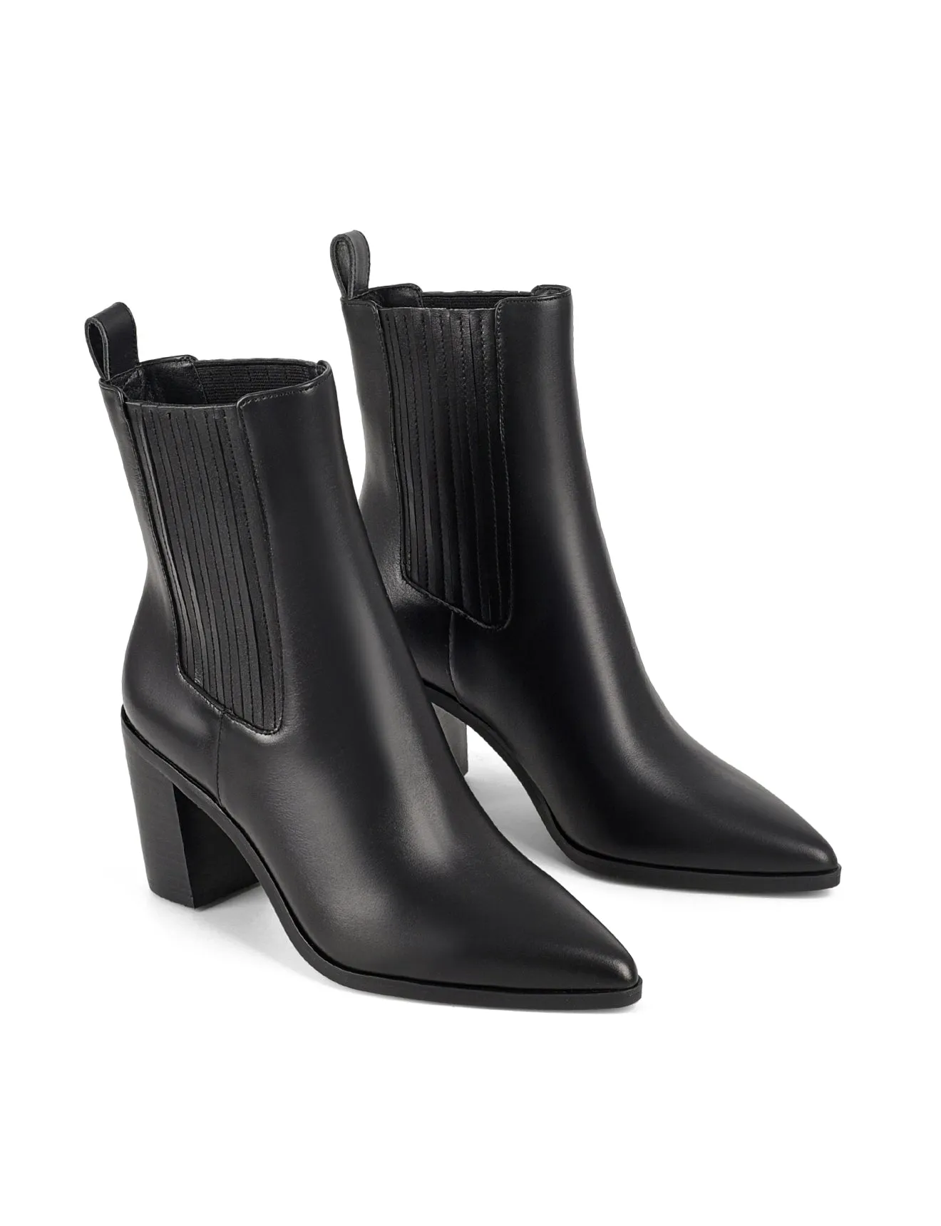 Clancy Gusset Ankle Boot - Black Leather sold by Siren Shoes product image thumbnail 2