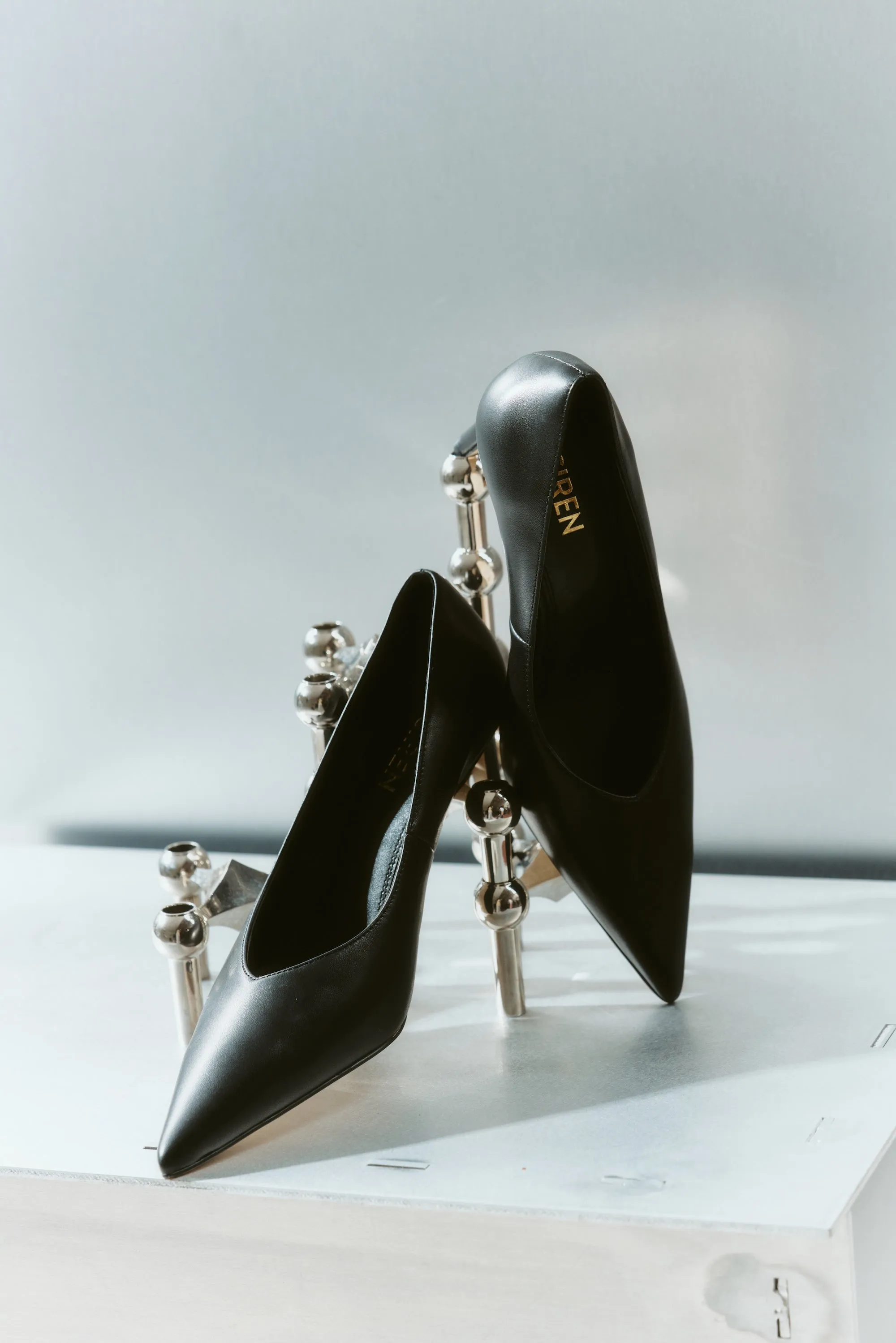 Zulu Full Pumps - Black Leather sold by Siren Shoes product image thumbnail 2