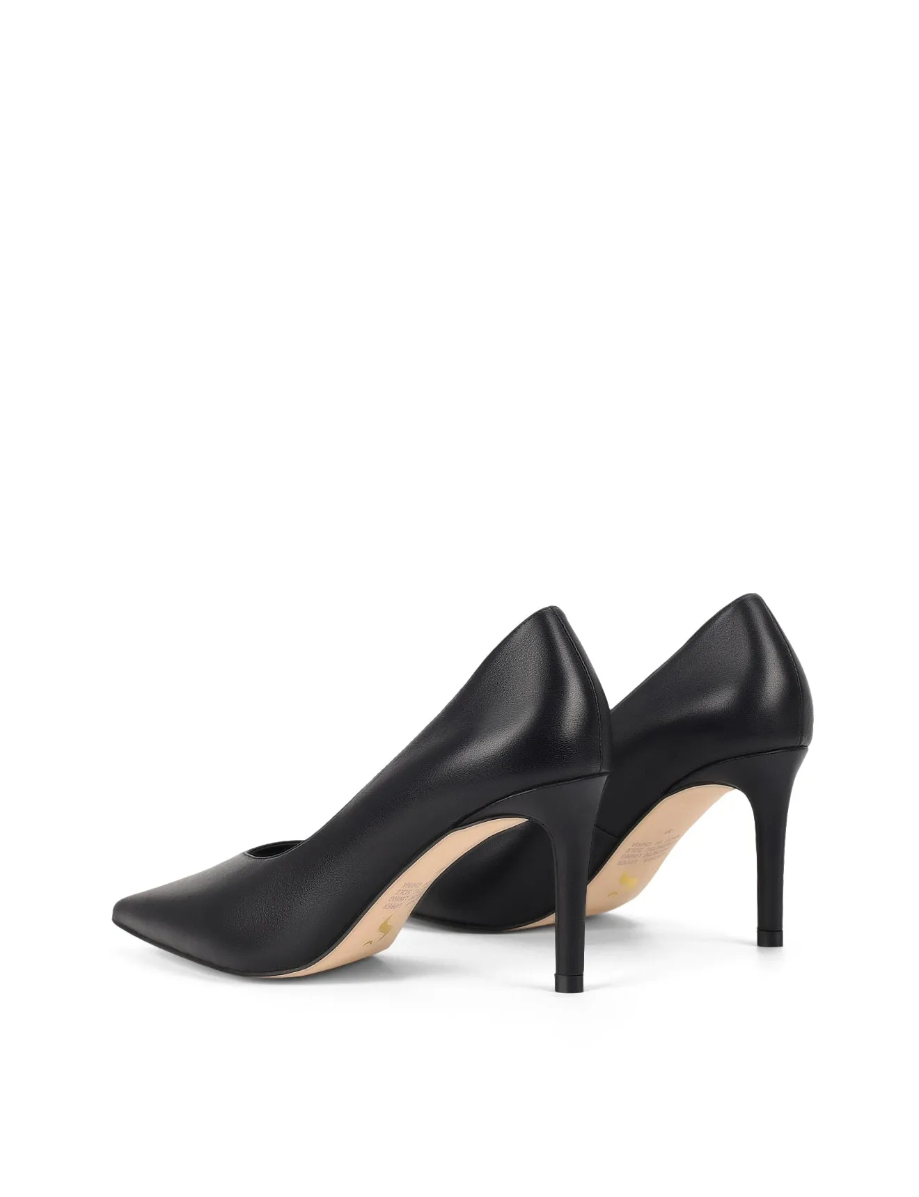 Zulu Full Pumps - Black Leather sold by Siren Shoes product image thumbnail 4