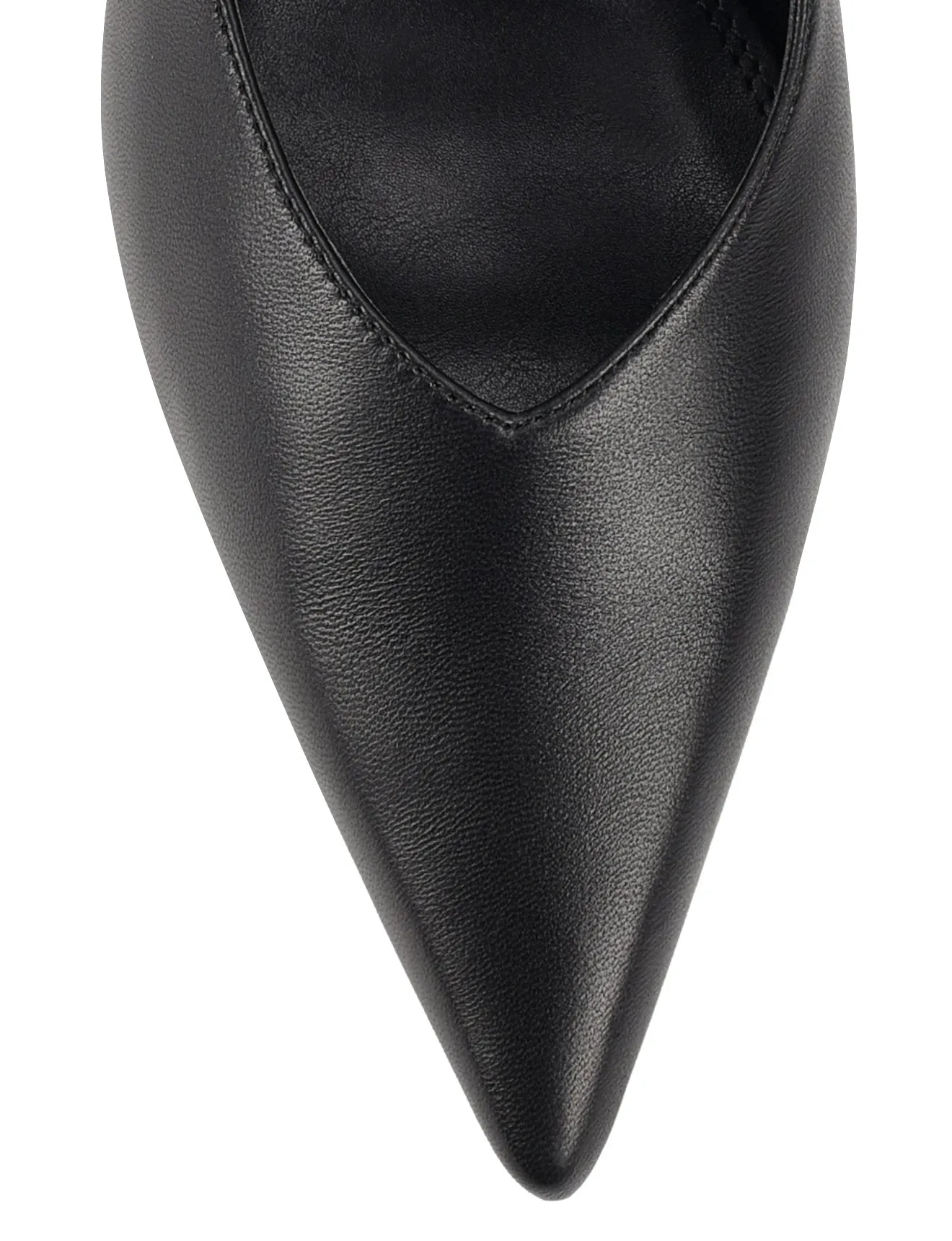 Zulu Full Pumps - Black Leather sold by Siren Shoes product image thumbnail 5