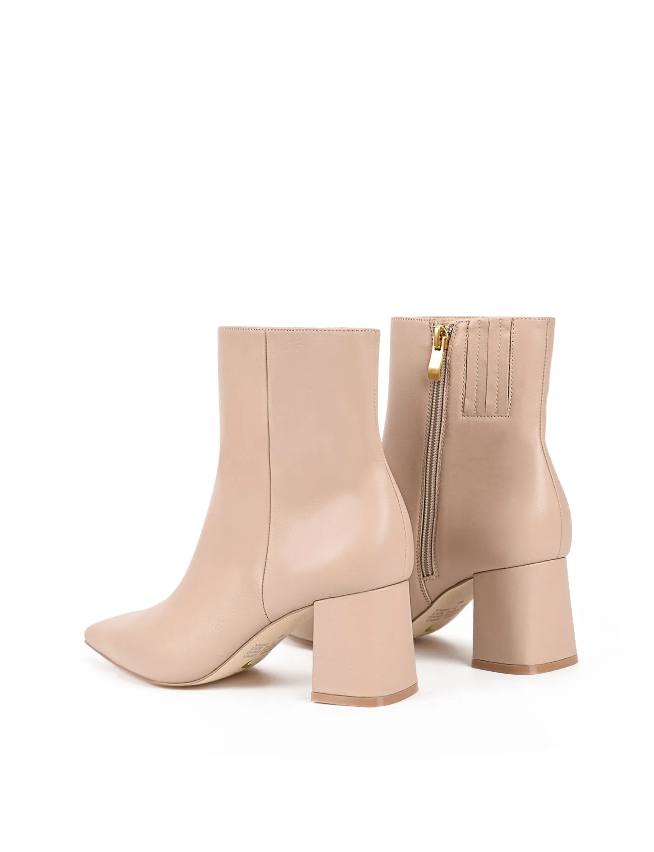 Yates Ankle Boots - Nude Leather sold by Siren Shoes product image thumbnail 3