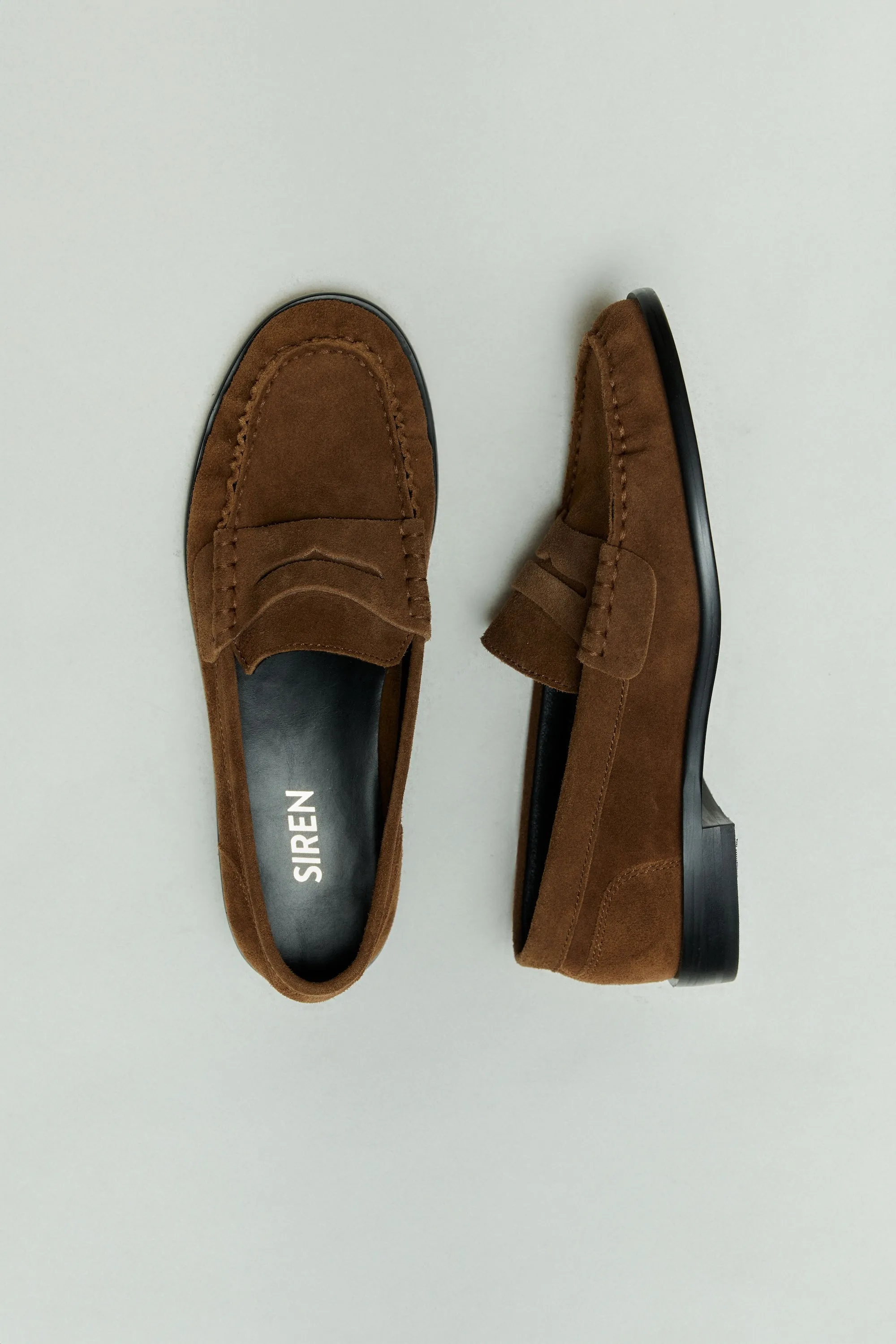 Paddy Loafers - Tobacco Brown Suede sold by Siren Shoes product image thumbnail 4