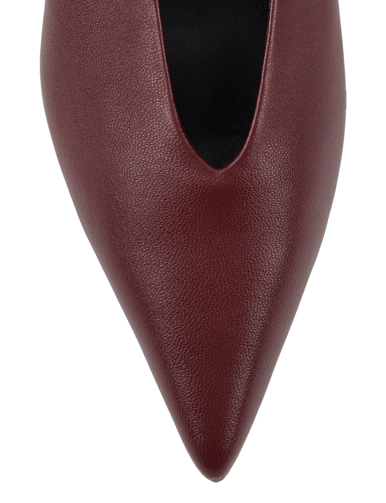 Flynn Point Toe Pumps - Wine Leather sold by Siren Shoes product image thumbnail 4