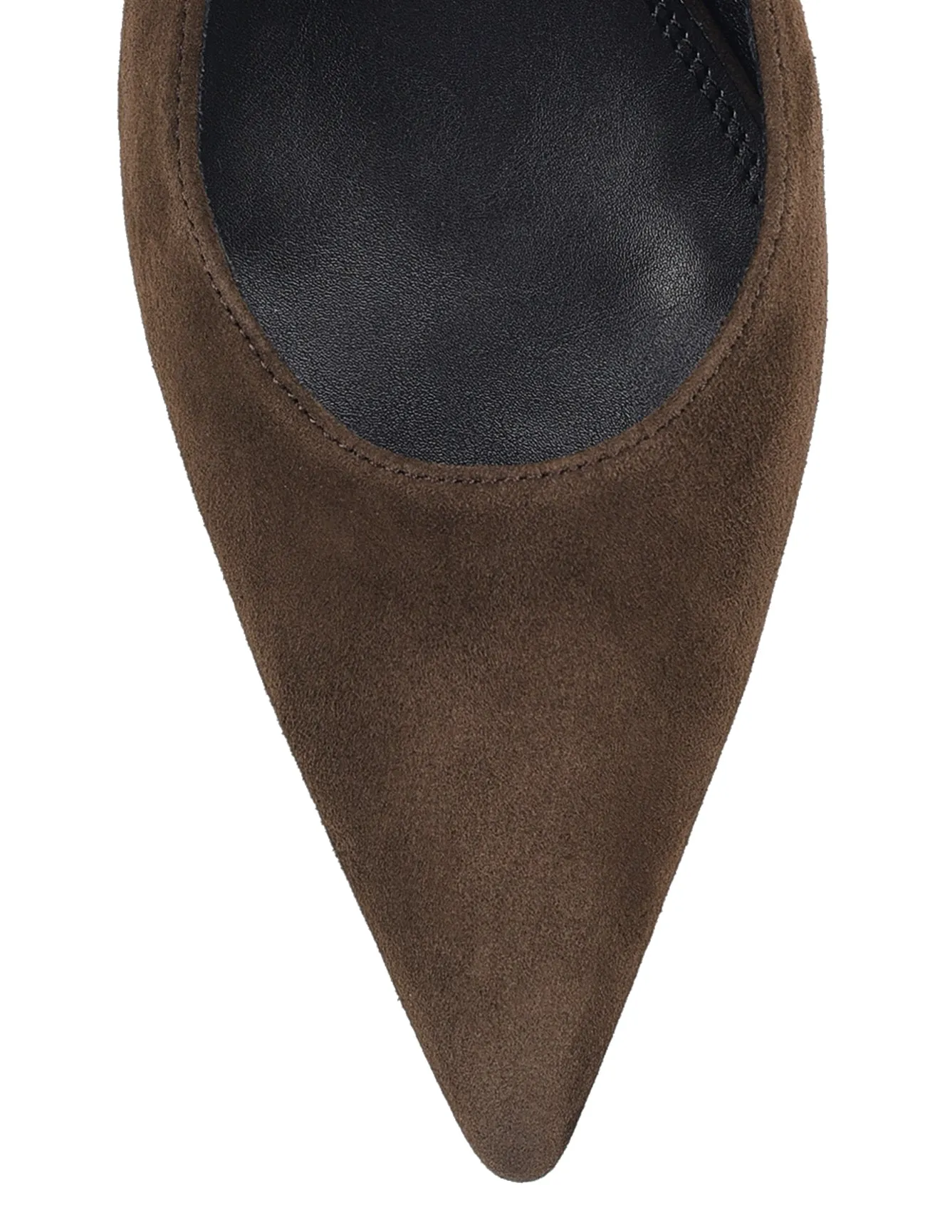 Daphne Slingback Heels - Chocolate Brown Suede sold by Siren Shoes product image thumbnail 3