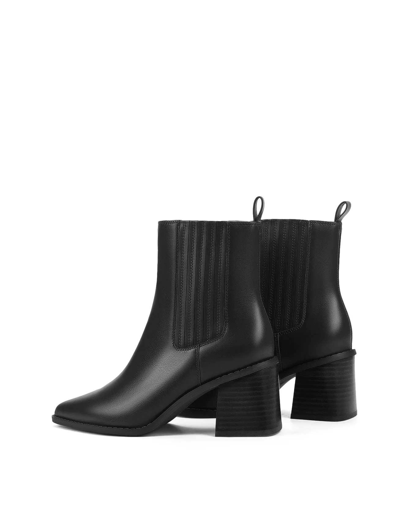 Dorothy Ankle Boots - Black Leather sold by Siren Shoes product image thumbnail 3