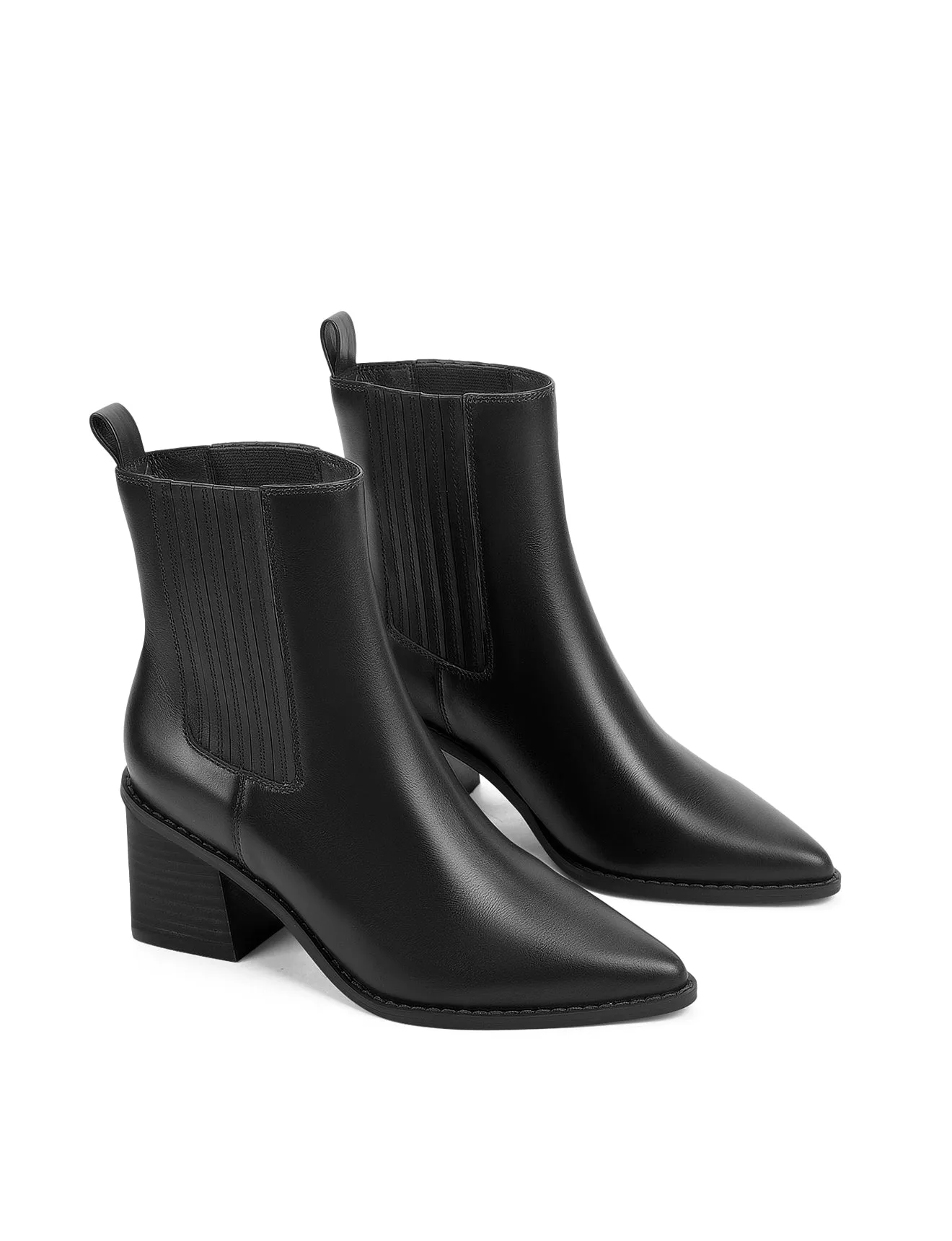 Dorothy Ankle Boots - Black Leather sold by Siren Shoes product image thumbnail 2