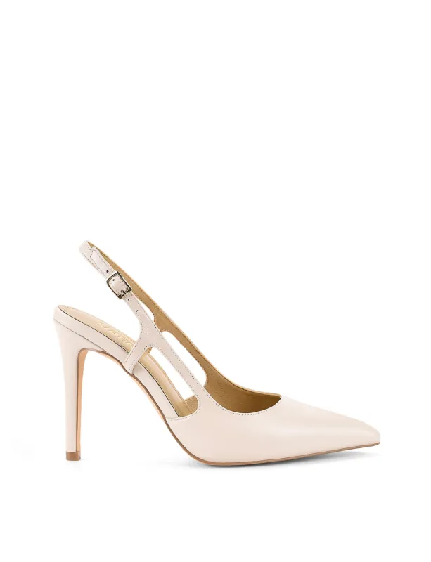 Cipriani Stiletto Pump - Bone Leather made by Siren Shoes