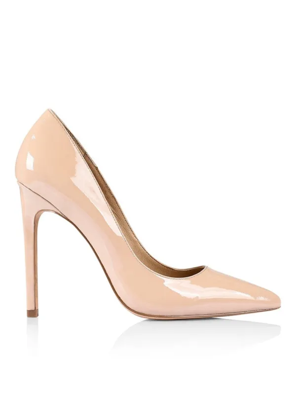 Anabelle Stiletto Pumps - 47 Seashell Patent sold by Siren Shoes