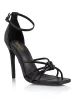 Evette - Black Leather sold by Siren Shoes