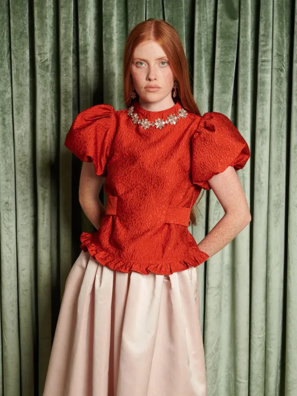 <b>DREAM</b> Narrative Jacquard Top sold by Sister Jane