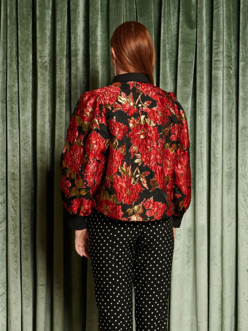 <b>DREAM</b> Illusions Jacquard Blouse sold by Sister Jane product image thumbnail 3