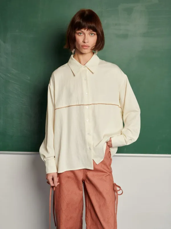 <b> Ghospell </b> Angela Trim Shirt sold by Sister Jane