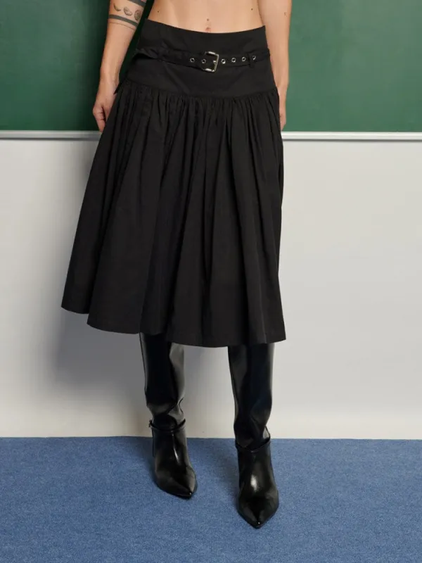 <b> Ghospell </b> Lena Midi Skirt sold by Sister Jane