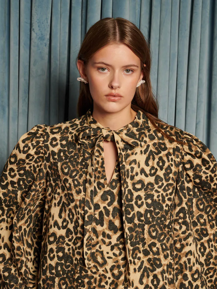 Mirage Leopard Mini Dress sold by Sister Jane product image thumbnail 5