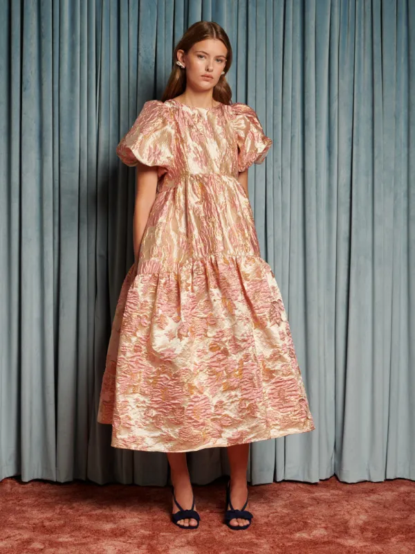 Harmonia Jacquard Midi Dress sold by Sister Jane