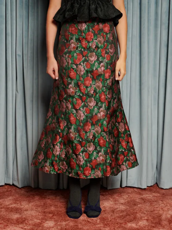 Fantasy Jacquard Midi Skirt sold by Sister Jane