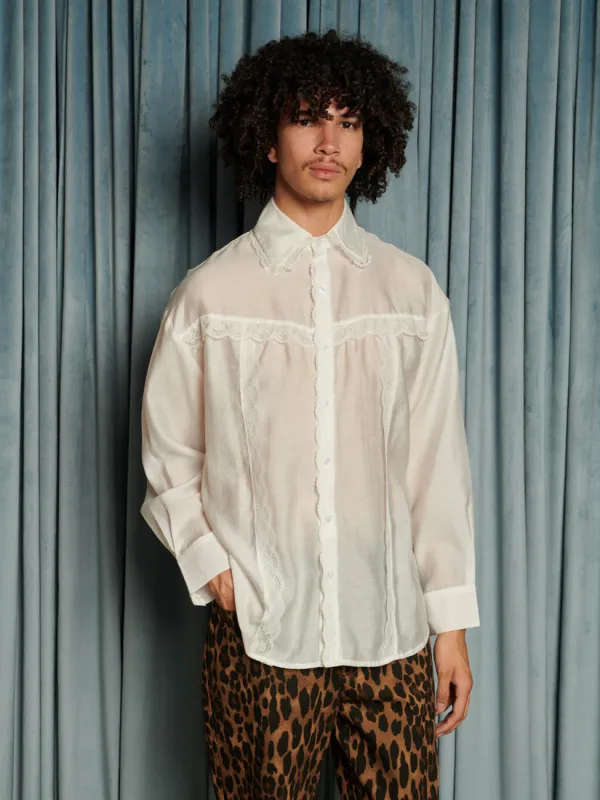 Eli Lace Shirt sold by Sister Jane