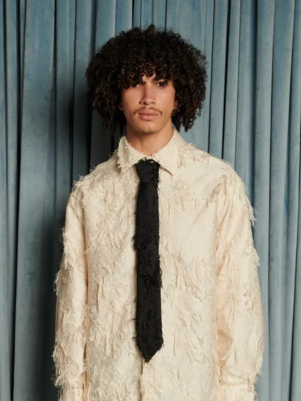 Lens Frayed Tie sold by Sister Jane