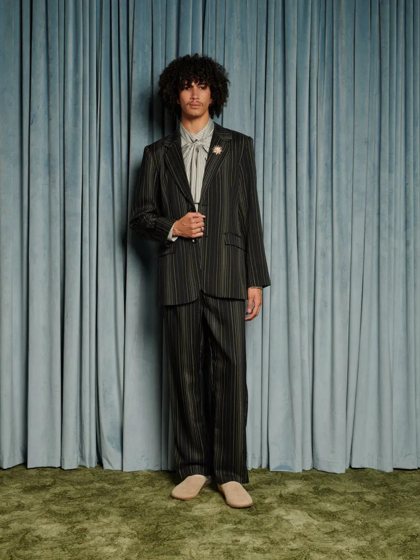 Richie Stripe Single Breasted Blazer sold by Sister Jane product image thumbnail 2