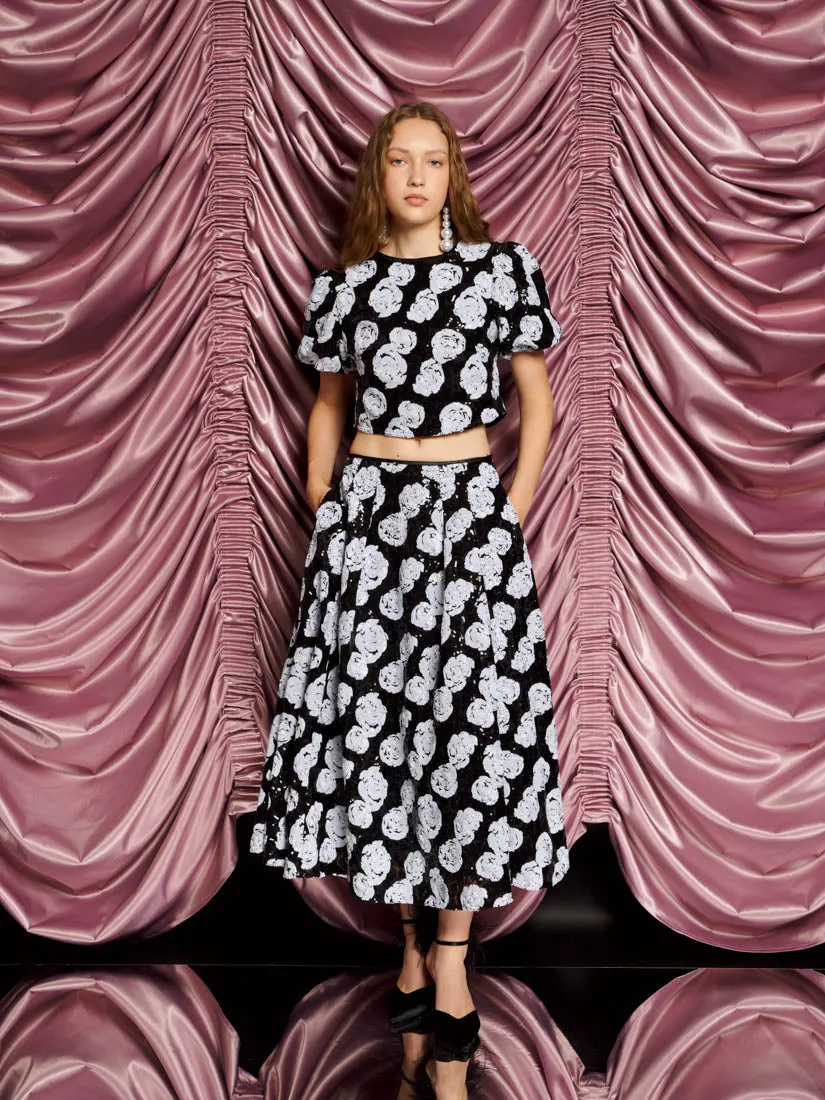 <b>DREAM</b> Roxie Rose Sequin Midi Skirt sold by Sister Jane product image thumbnail 4