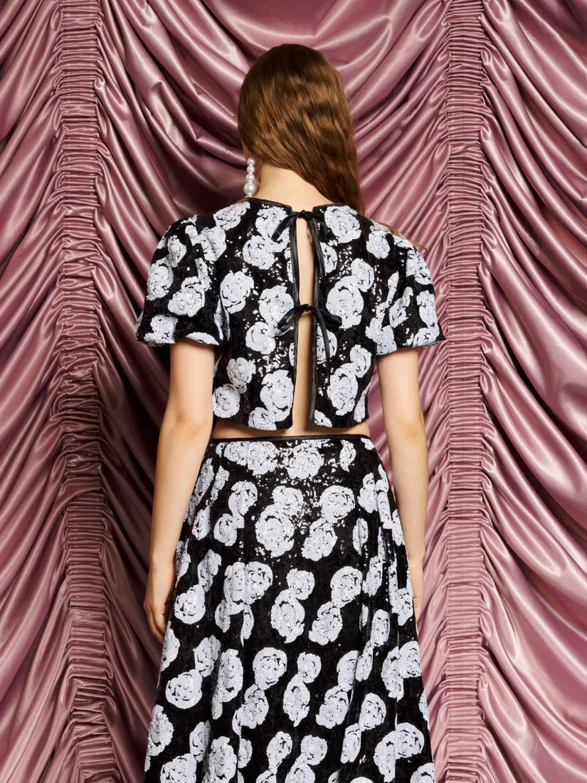 <b>DREAM</b> Roxie Rose Sequin Top sold by Sister Jane product image thumbnail 3