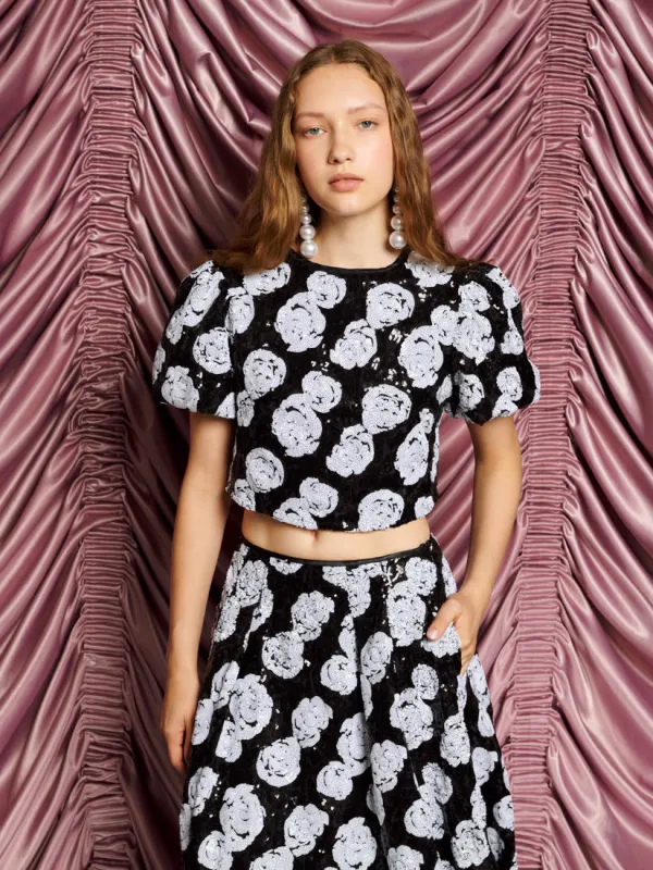 <b>DREAM</b> Roxie Rose Sequin Top sold by Sister Jane