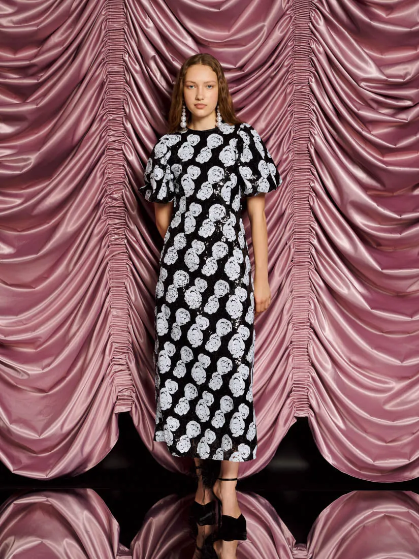 <b>DREAM</b> Roxie Rose Sequin Maxi Dress sold by Sister Jane product image thumbnail 4