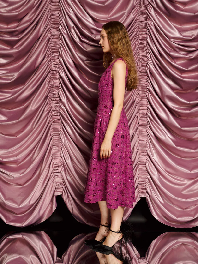<b>DREAM</b> Hollywood Tweed Midi Dress sold by Sister Jane product image thumbnail 2
