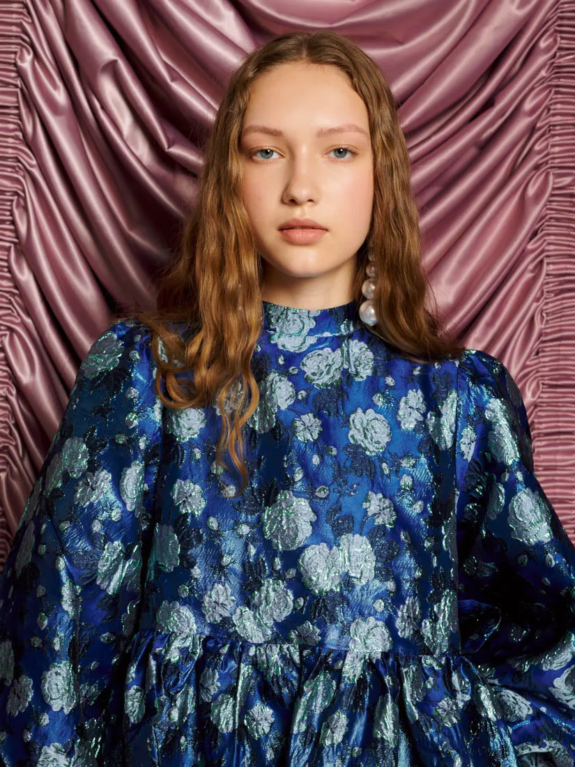 <b>DREAM</b> Spotlight Jacquard Mini Dress sold by Sister Jane product image thumbnail 5