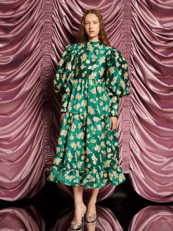 <b>DREAM</b> Showstopper Jacquard Maxi Dress sold by Sister Jane