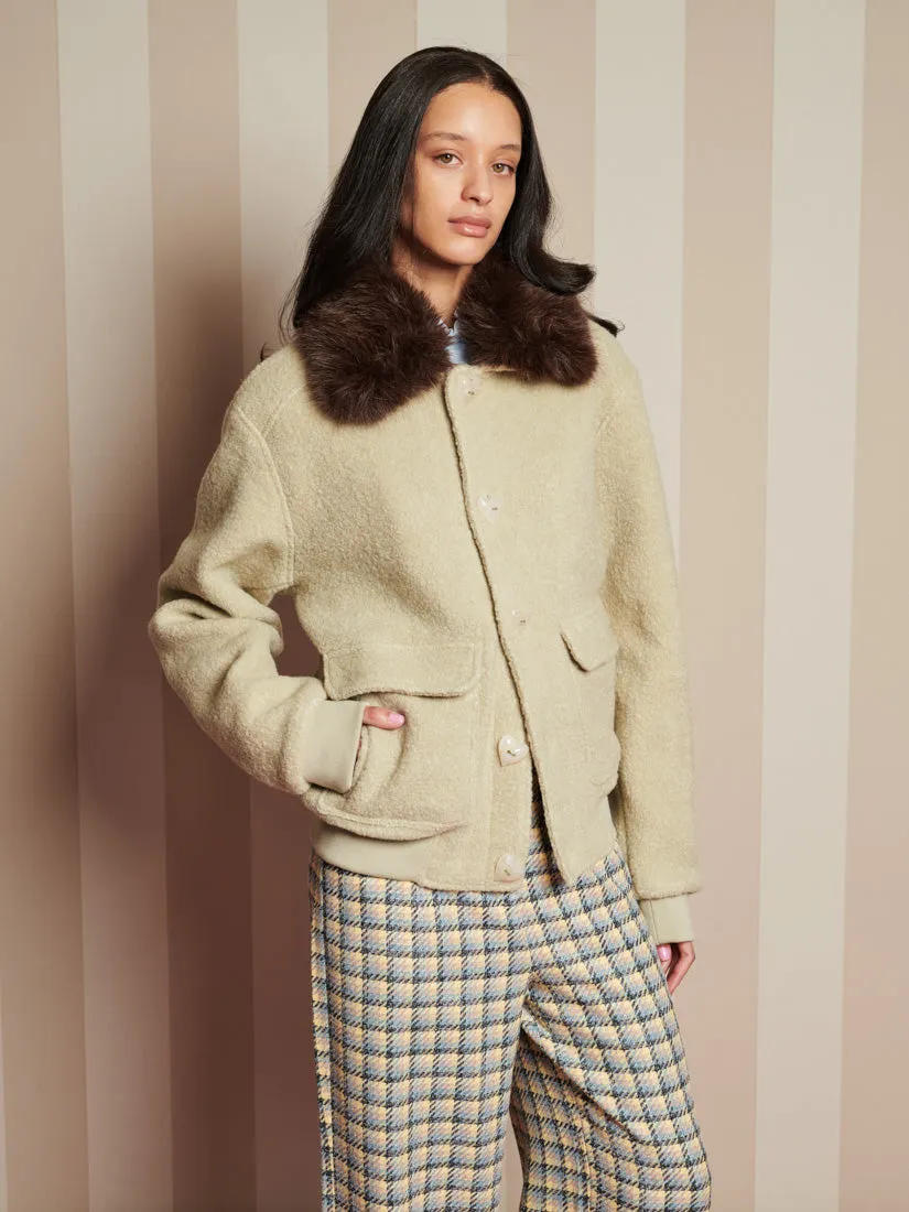 Arden Fur Collar Jacket sold by Sister Jane product image thumbnail 3